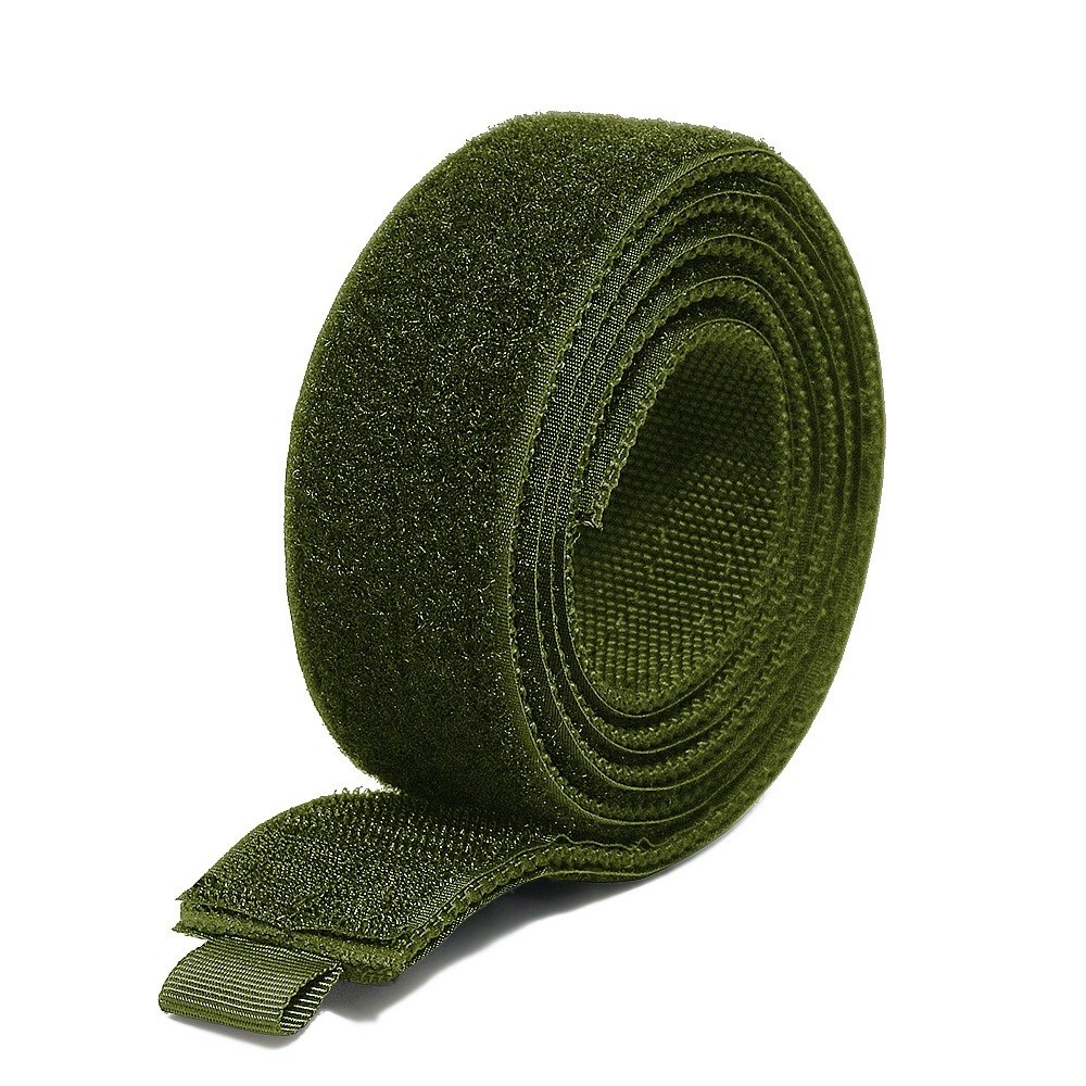 Velcro Hook Loop - เข็มขัดไนลอนแบบเรียบง่าย น้ำหนักเบา ปรับได้ พร้อมห่วงด้านในและตะขอเกี่ยวแบบเวลโคร สำหรับผู้หญิงและผู้ชาย