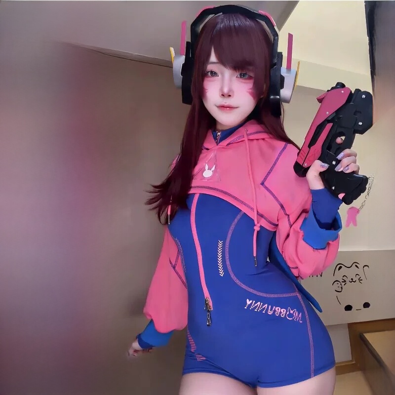   ชุดคอสเพลย์บันนี่เกิร์ล ซงฮา - Dva Cosplay Prop บทวิจารณ์และราคา