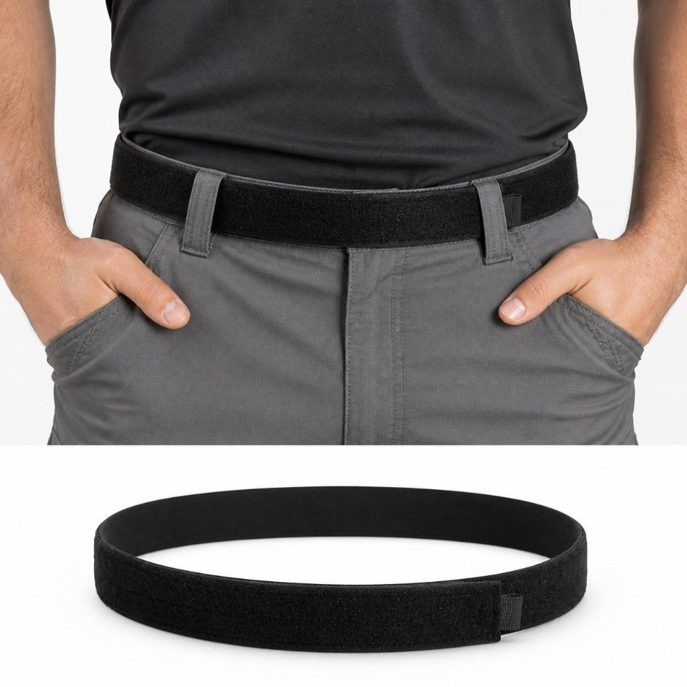 เข็มขัดไนลอนแบบเรียบง่าย น้ำหน - Velcro Hook Loop บทวิจารณ์และราคา