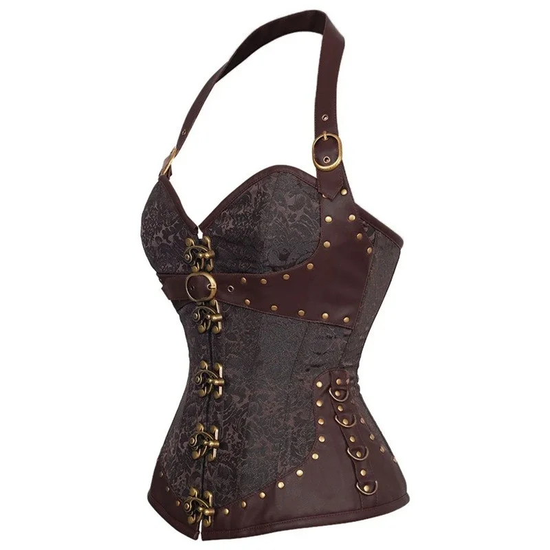 Steampunk รัดตัว Top Steel Bon - Boning Corset Steel บทวิจารณ์และราคา