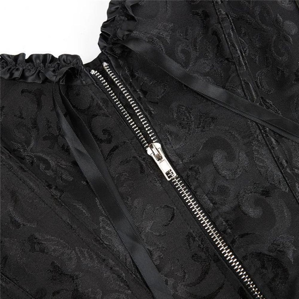 ชุดกระชับสัดส่วนแบบรัดเอว ซิป  - Boning Corset Steel บทวิจารณ์และราคา