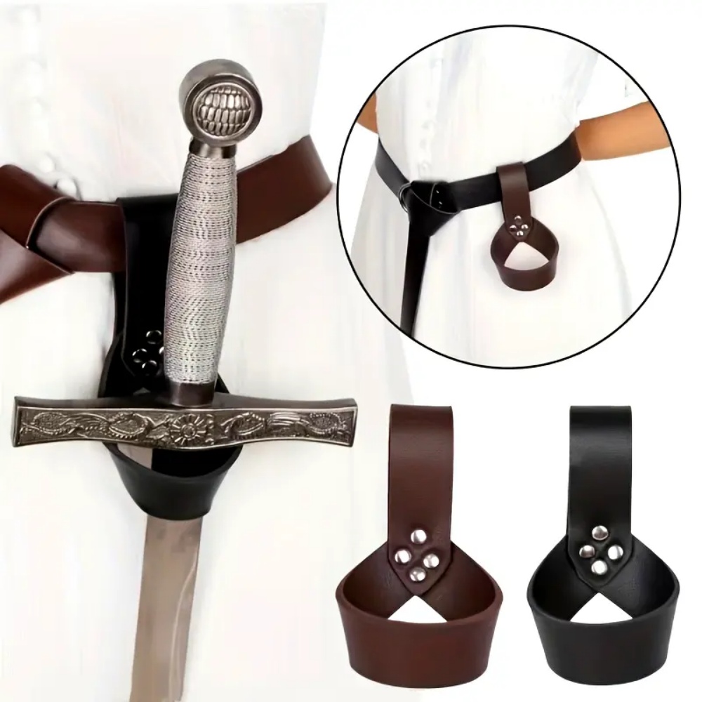 ปลอกดาบหนัง PU สไตล์อัศวินยุคก - Cosplay Prop Dagger บทวิจารณ์และราคา