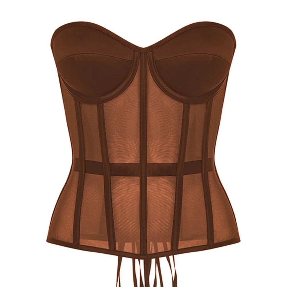 ผู้หญิงรัดตัว Bustier Tops ชุด - Boning Corset Steel บทวิจารณ์และราคา