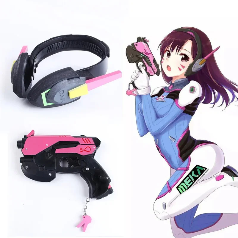 หูฟังเกม Overwatch D.Va รุ่น N - Dva Cosplay Prop บทวิจารณ์และราคา